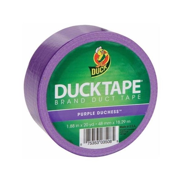 Duck Brand Duck Brand General Purpose Waterproof Self-Adhesive Colored Duct Tape; Purple 1397095